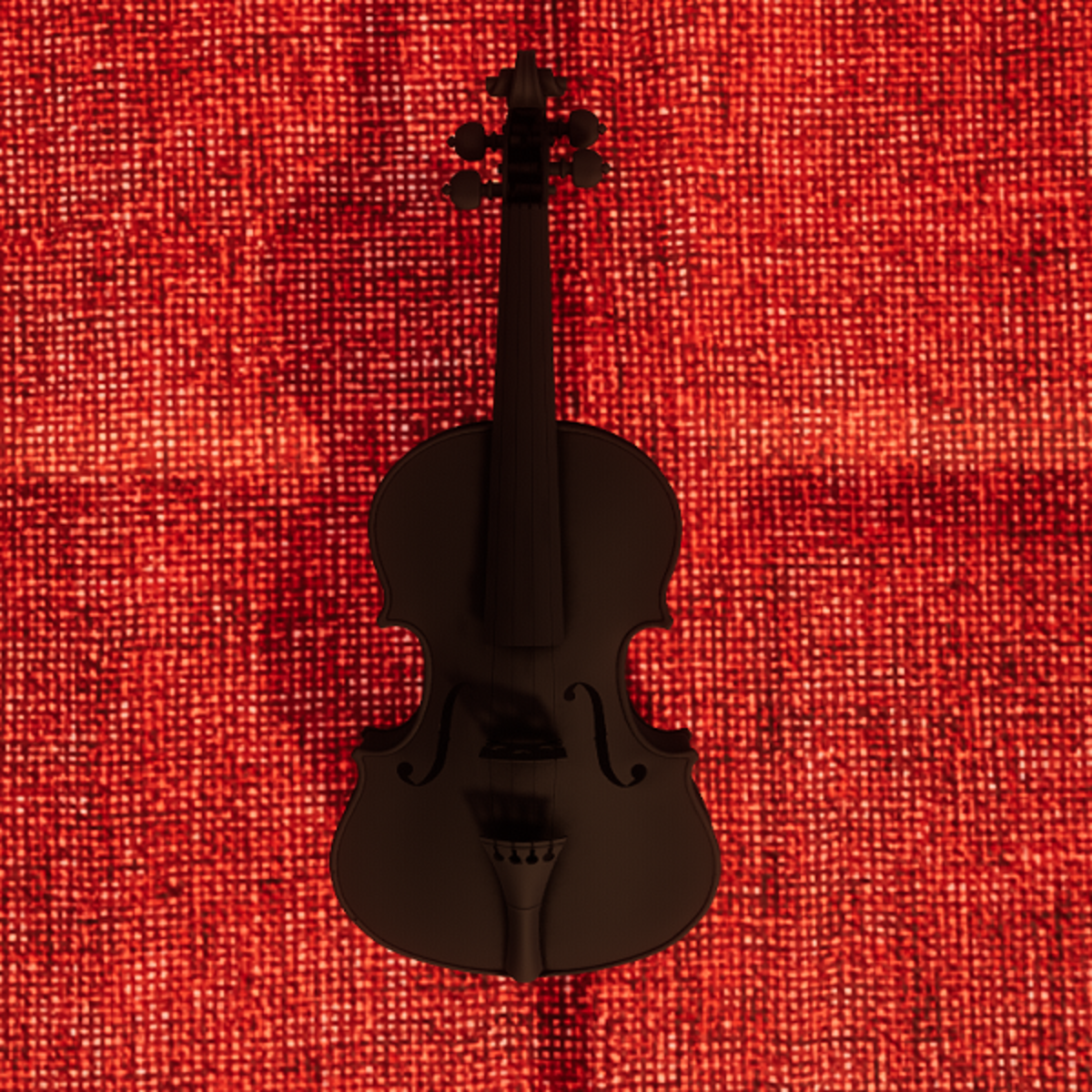 Violin Stradivari Wood Dark