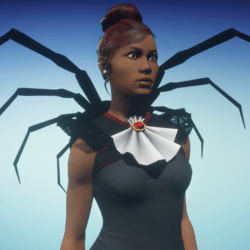 Widow's Masquerade Top