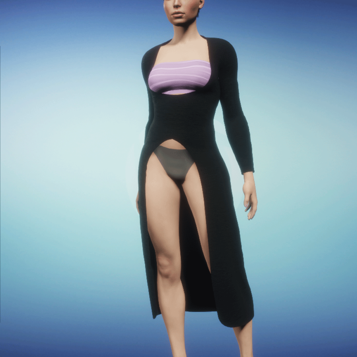 Long Cardigan Melissa black