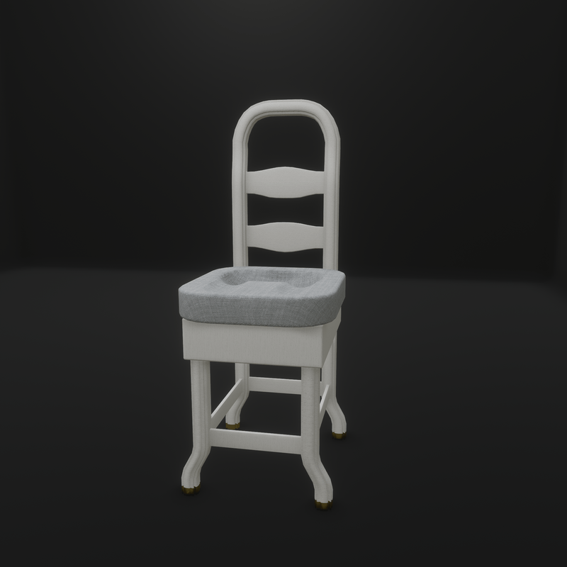 Carved Round Back Chair (TM)