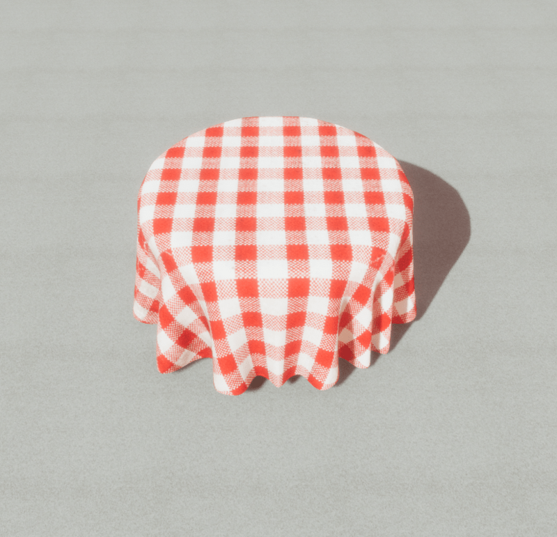 Furniture - tablecloth table