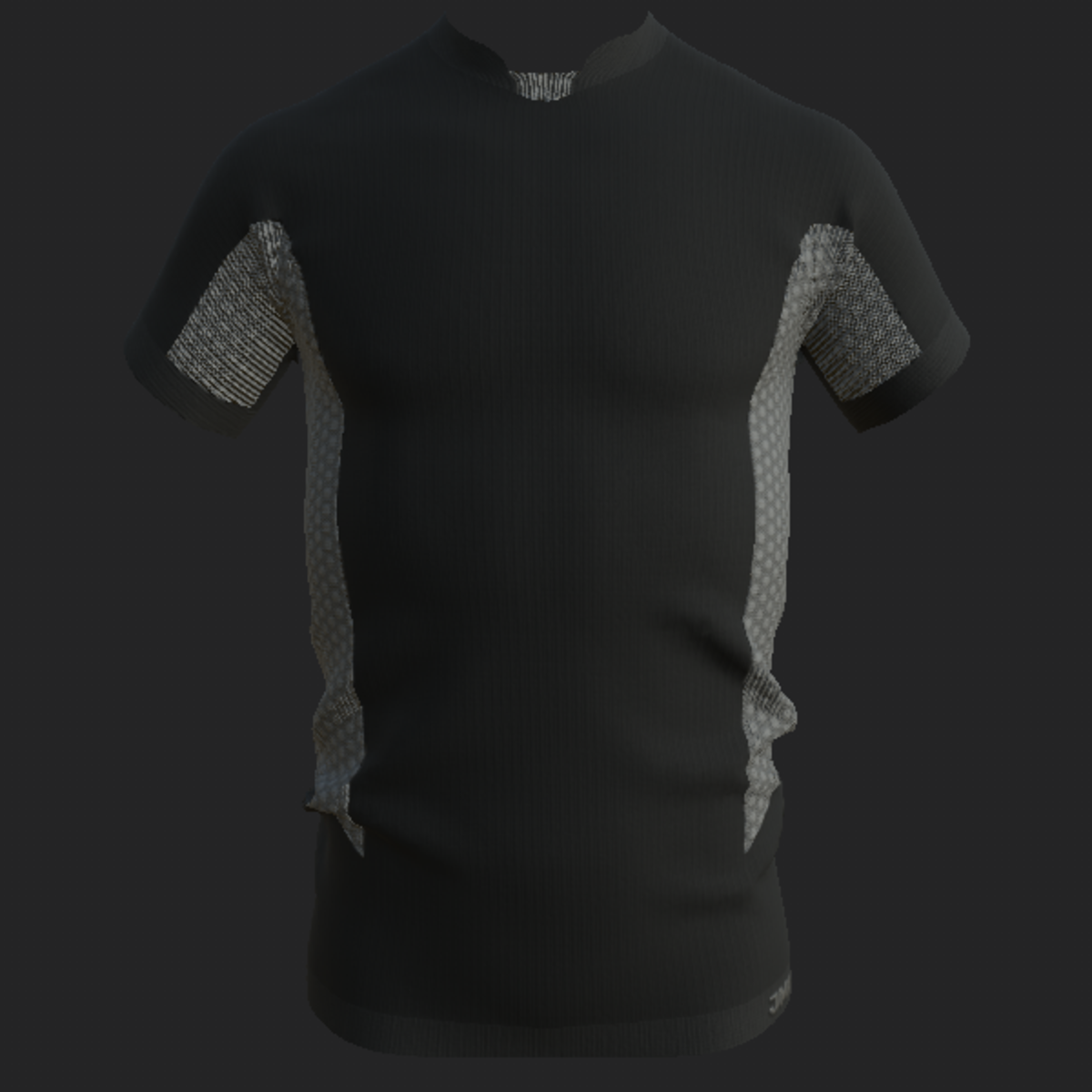 SPORT SHIRT BLACK GRAY