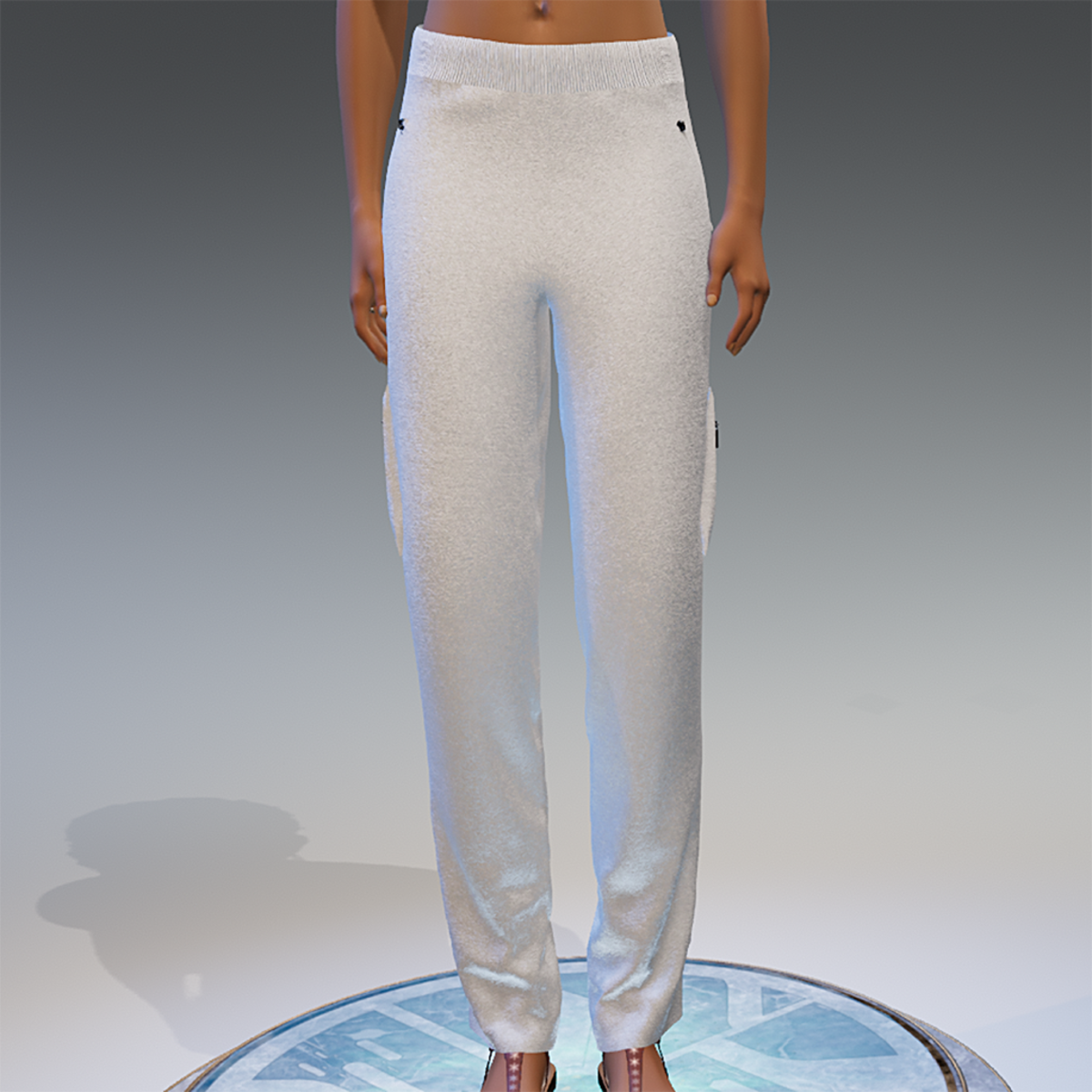 TKA White sport pants