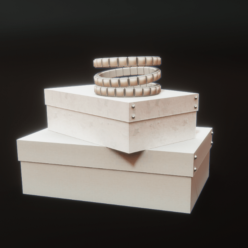 Boxes and Bracelet
