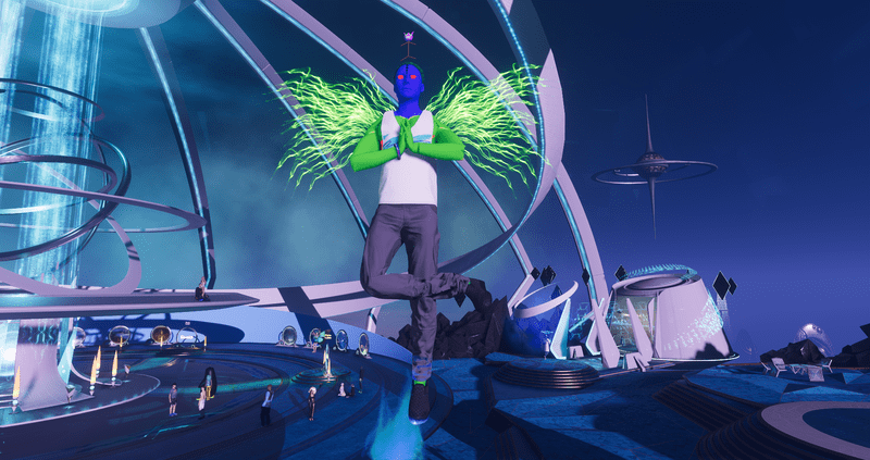 Flying Destroyer - Male (UnLooped)