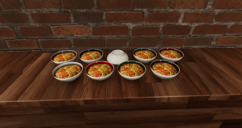 Singapore Noodles- Snow White Pea - 8 pack (white) - Asian Food