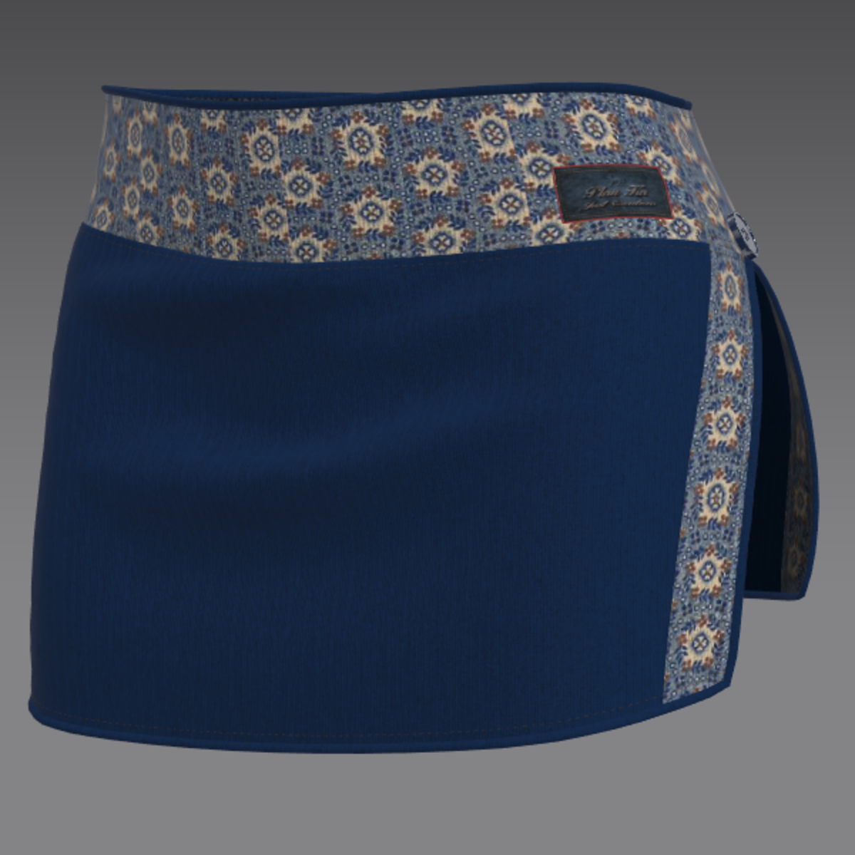 Skirt enri blue