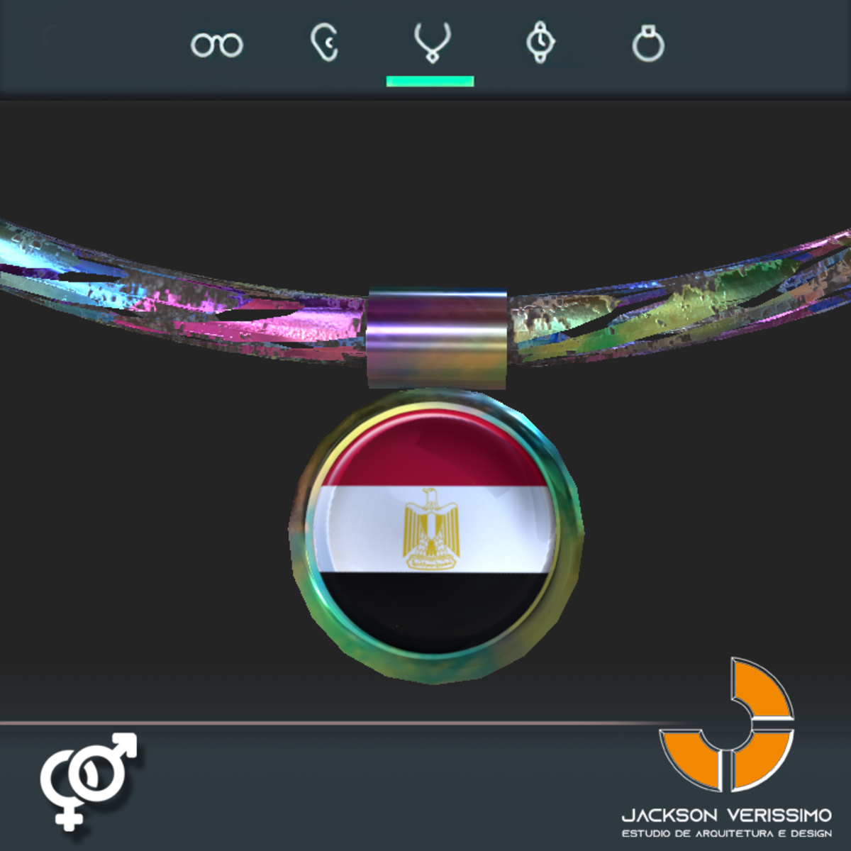 Global Necklace- Egypt