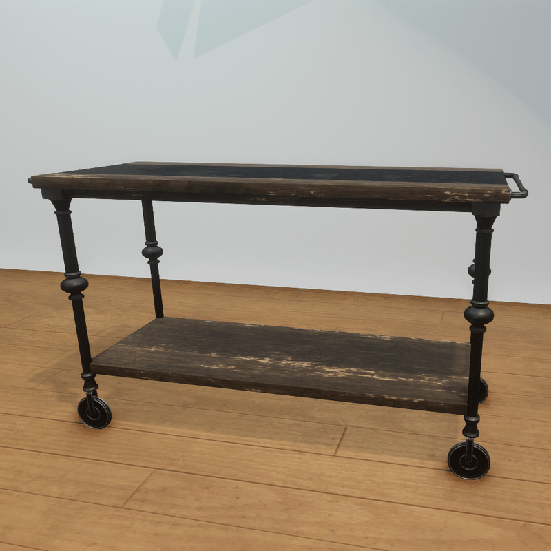 Reclaimed Wood Small Console