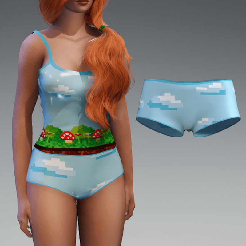 :::LYNX::: Game Girl Pjs - Short