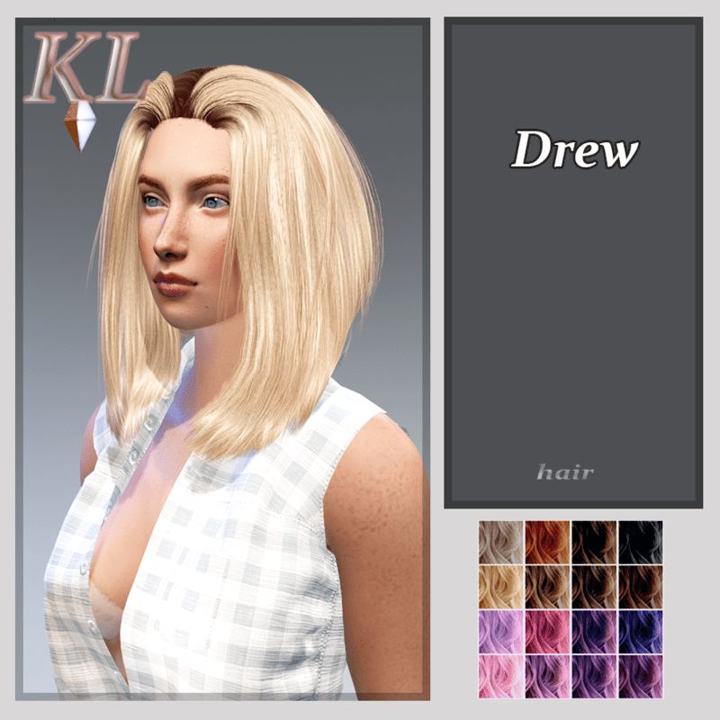 Drew -hair