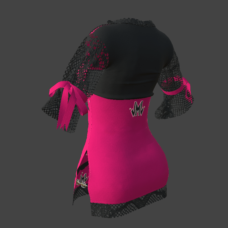 ZETA DRESS_ FUCHSIA_
