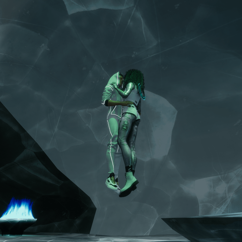 Couple Hover Dance Pad