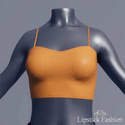 L.F. SOLENE TOP MANDARINE