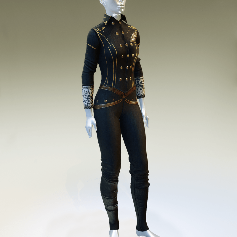 Steampunk set - jumpsuit