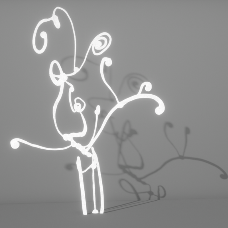 Thingy glowing white