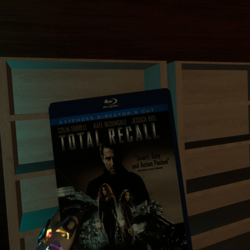 total recall bluray case