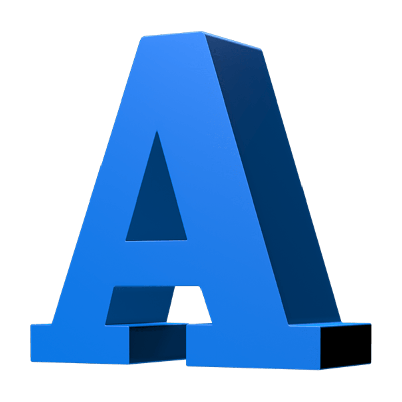 LOOT: Letter A (Blue)