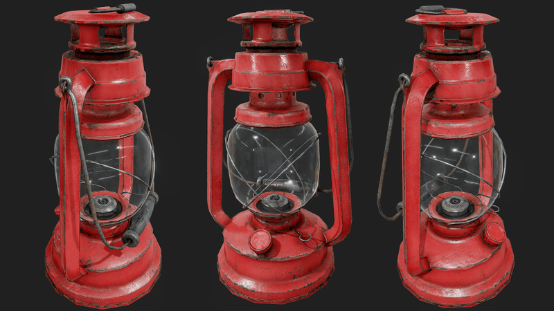 Oil Lamp B