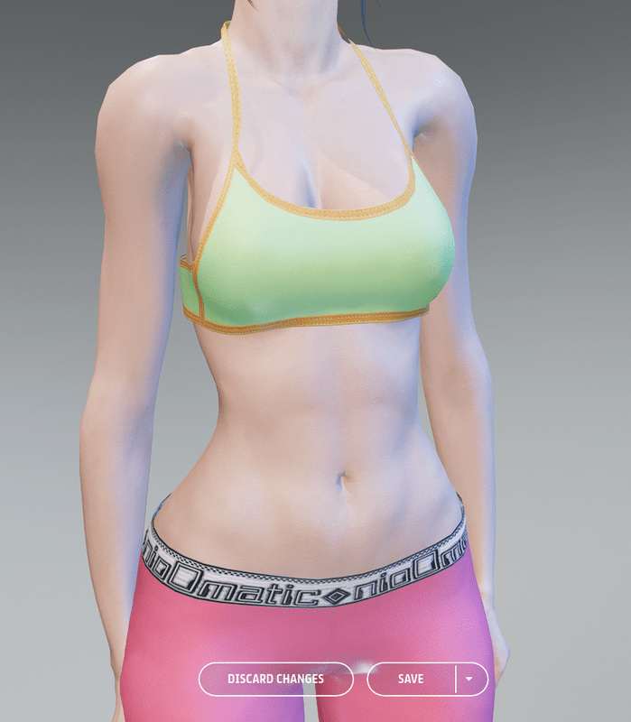 Hyper-Green Athletic Top - Female