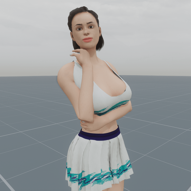 "Ami" Female Avatar | Thick - Busty