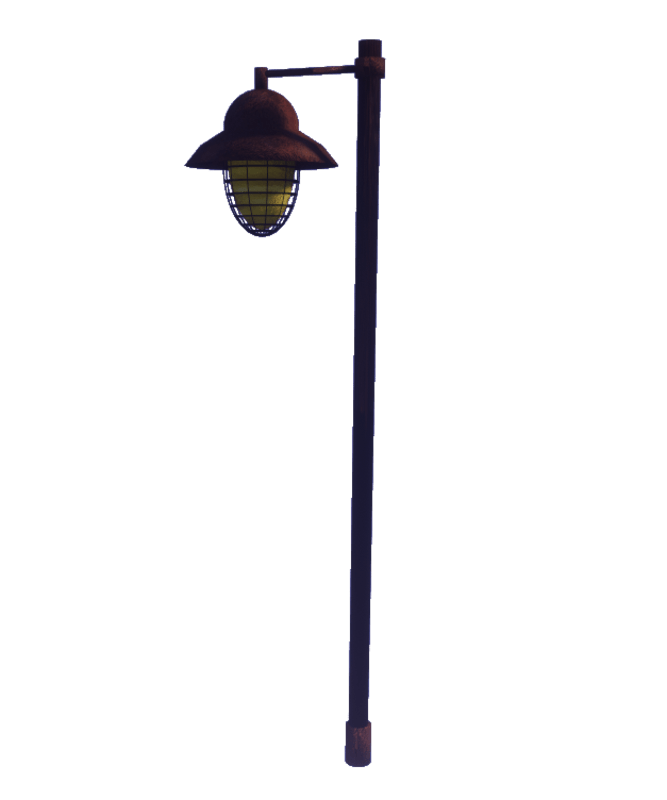 Rusty Lamp