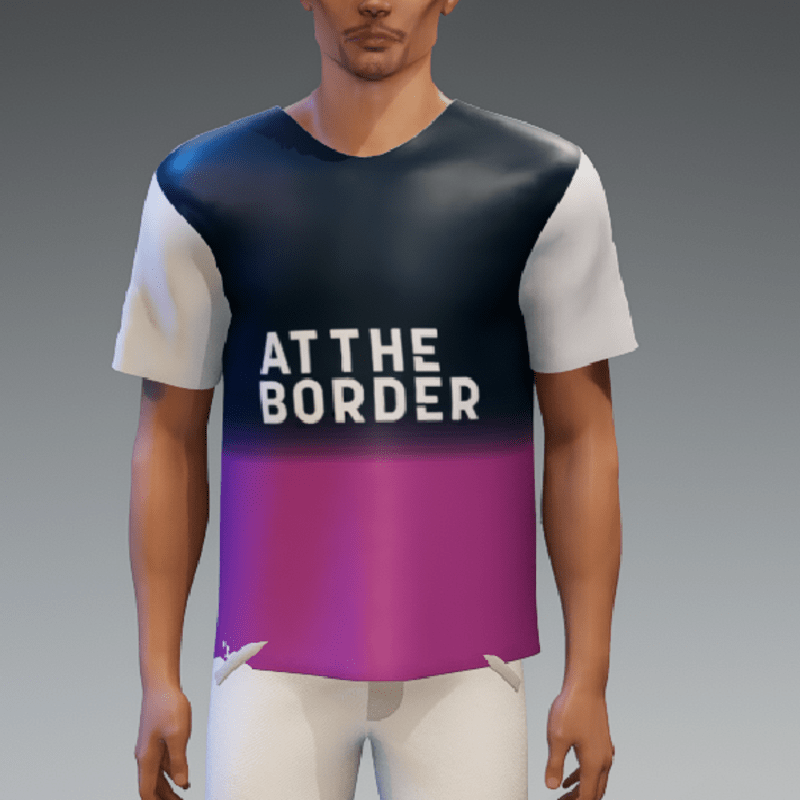 Everything Everything 'At The Border' Fan Tee