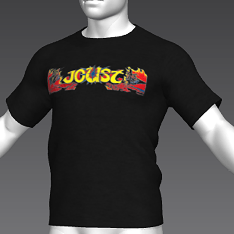 Ready Player One: Joust T-Shirt 01 (Black) (M)