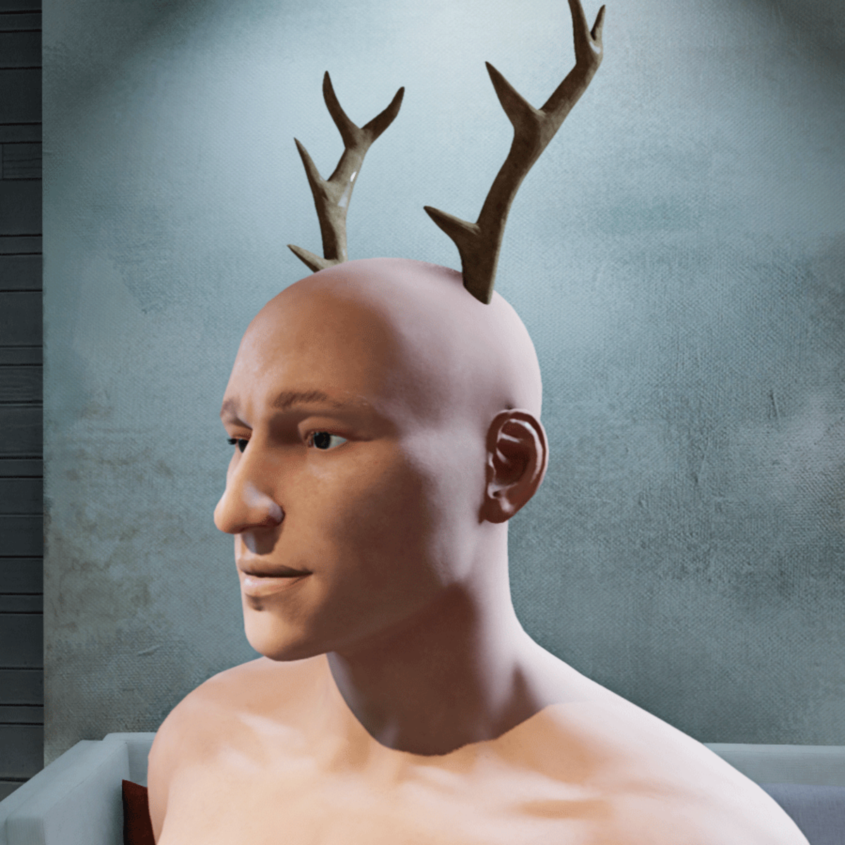 Deer Antlers Horns (Male)