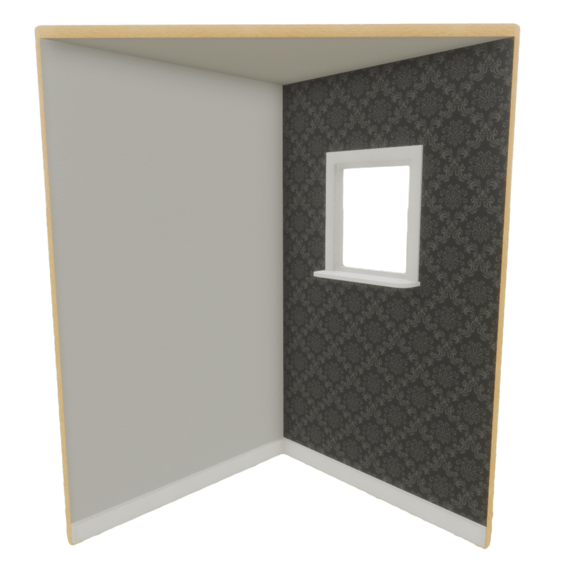 Room corner (grey)