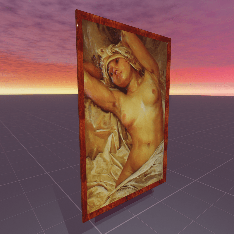 Nude Oil on Canvas 1903 Alphonse Mucha