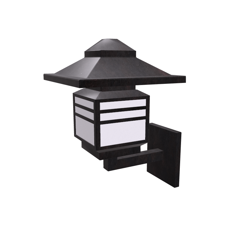 Modern Asian Wall Lamp