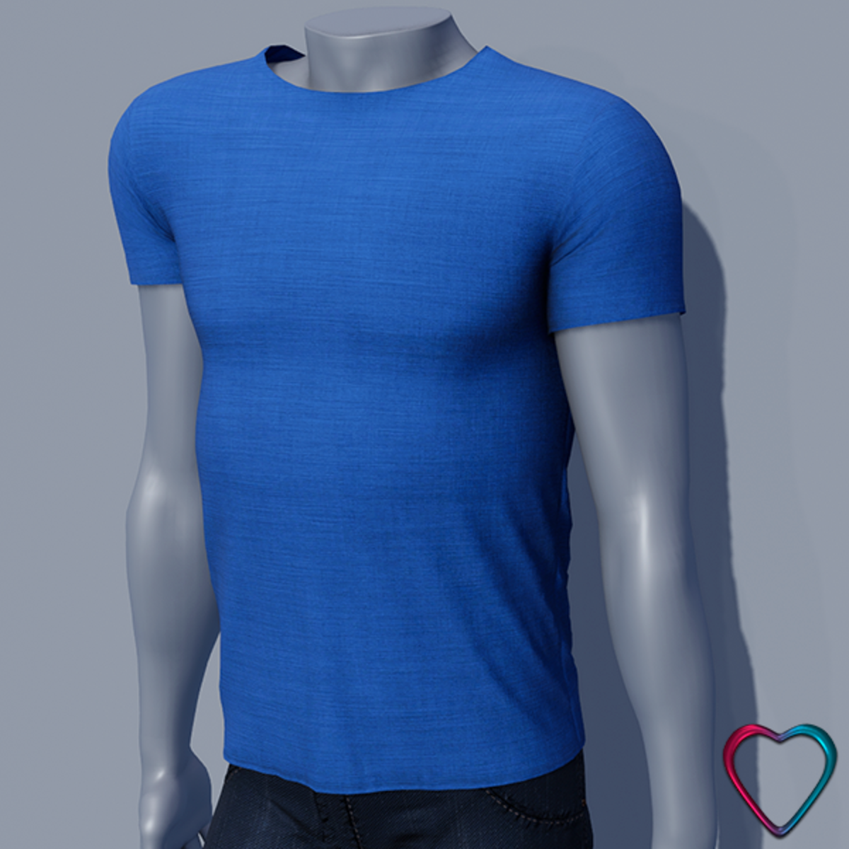 Men Tee-Shirt - Strong Blue