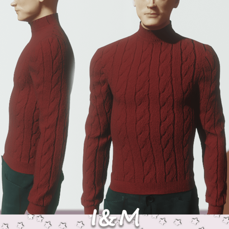 sweater red