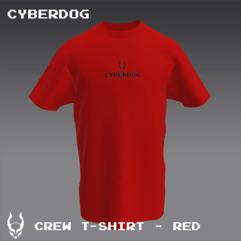 CREW T-SHIRT RED