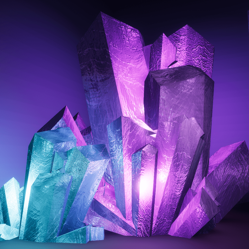 Tintable Dioptase Crystal Cluster