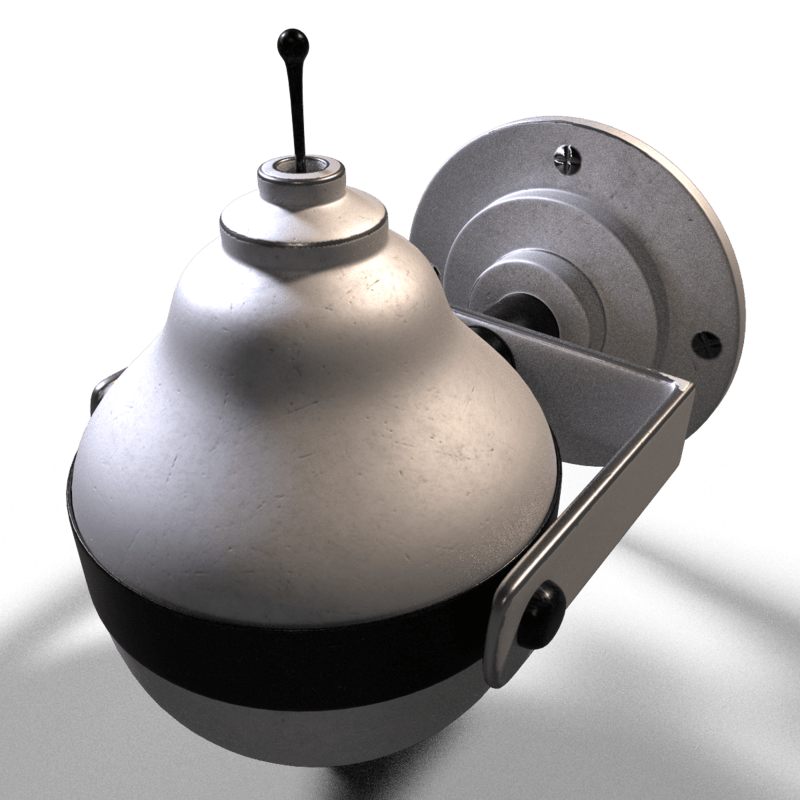 Art Deco Soap Dispenser Light Metal