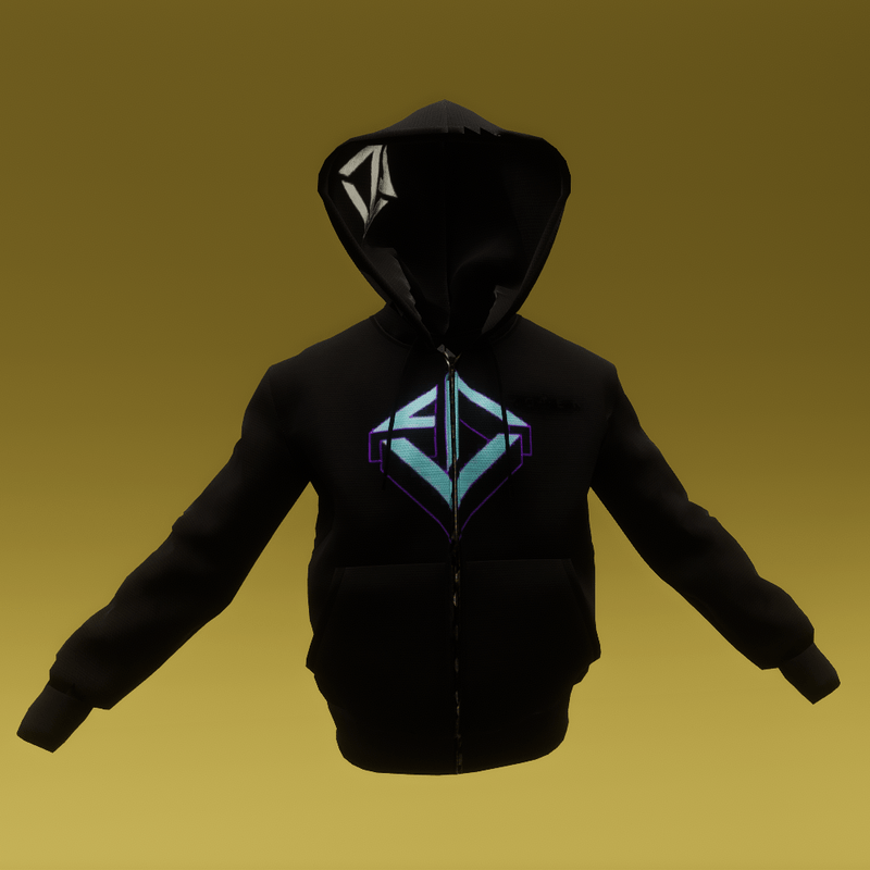 KOVEN HOODIE NEON 'BUTTERFLY EFFECT