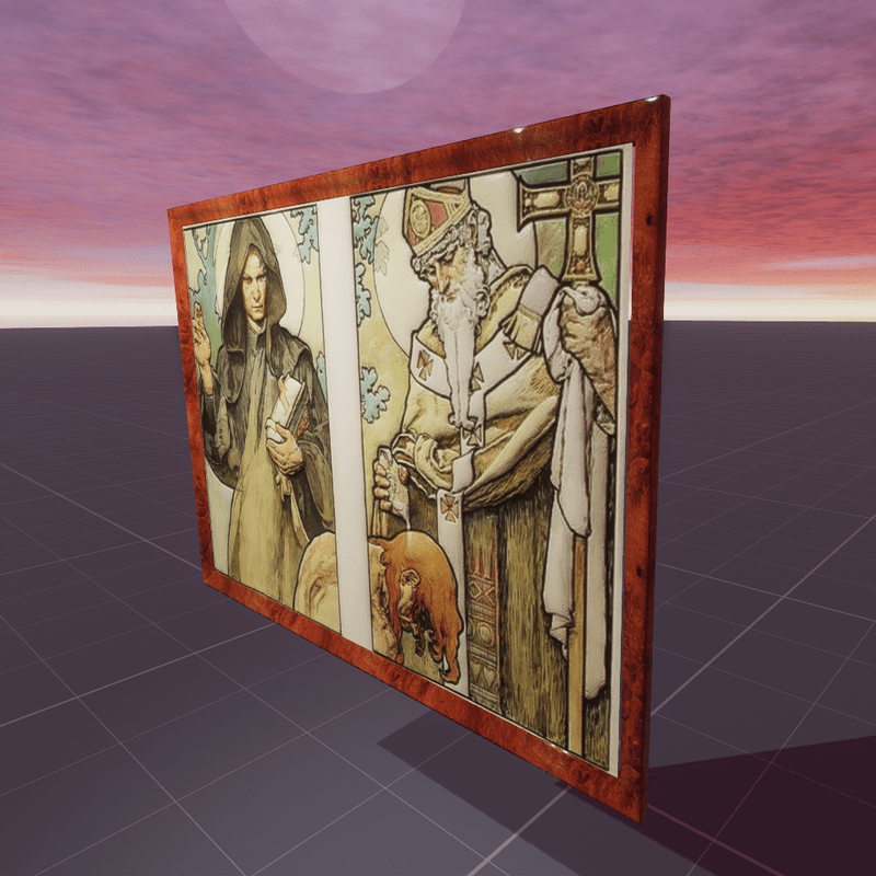 Stained Glass Design Alphonse Mucha