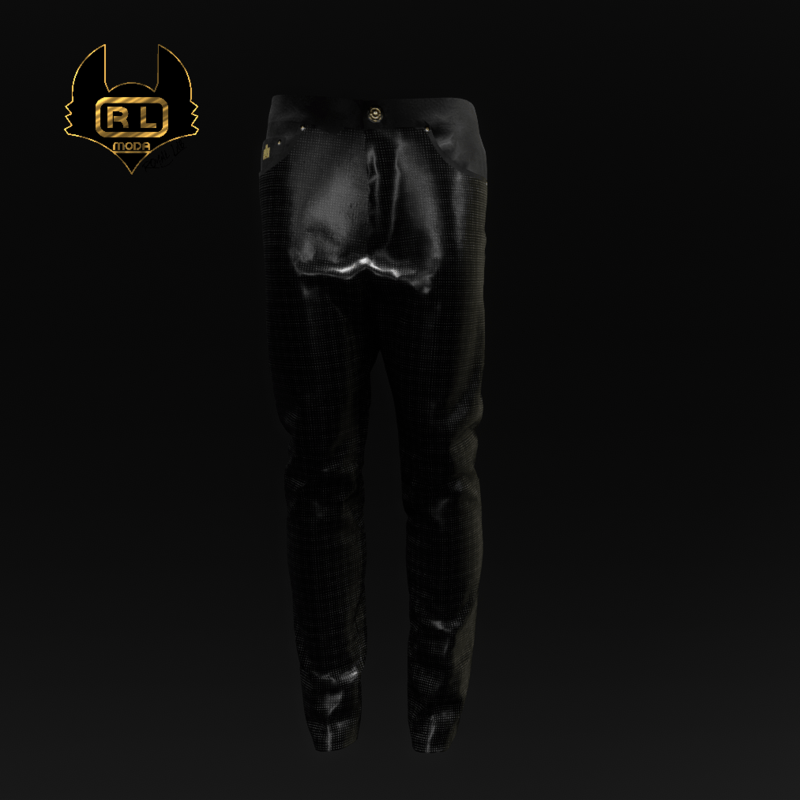 R.L. PANT NERO THE CLUB LATEX