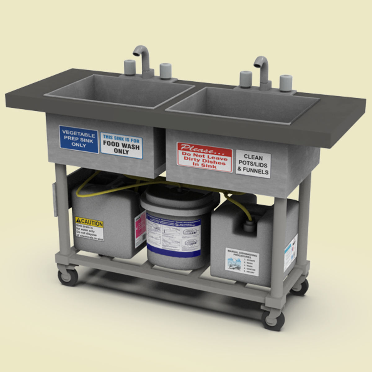 Portable Sink - Kitchen