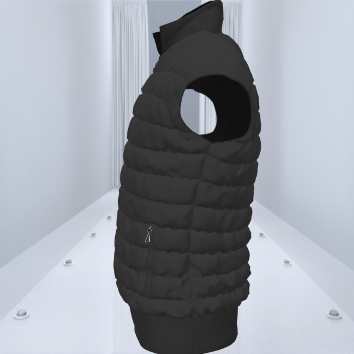 Sleeveless Down Vest #3