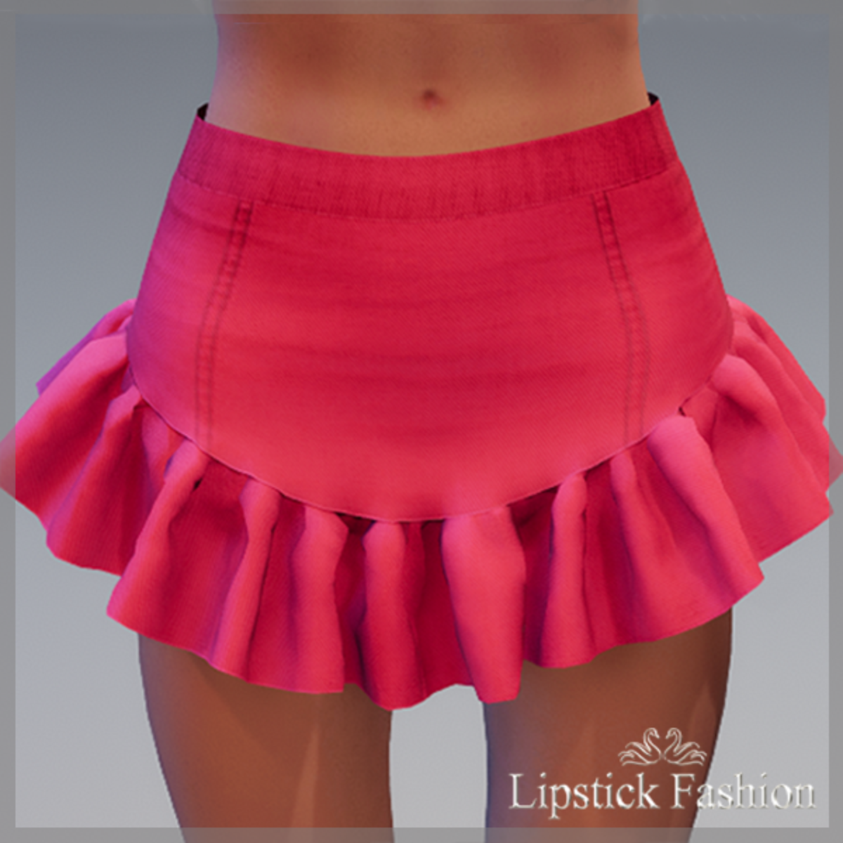 L.F. Lulu Skater Skirt - Pink