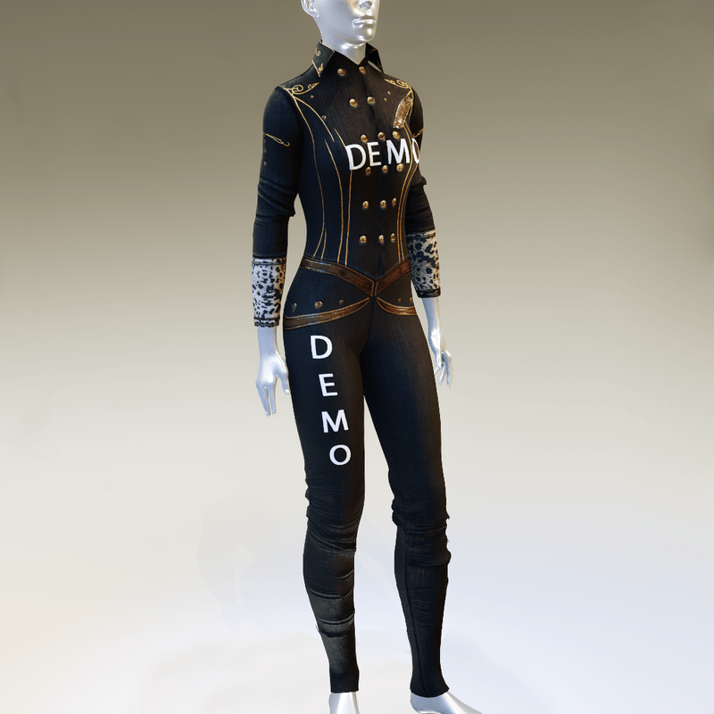 Steampunk set - jumpsuit DEMO