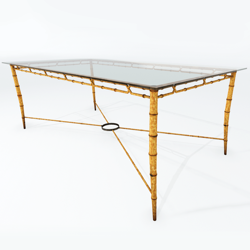 Macau Bamboo Table Natural