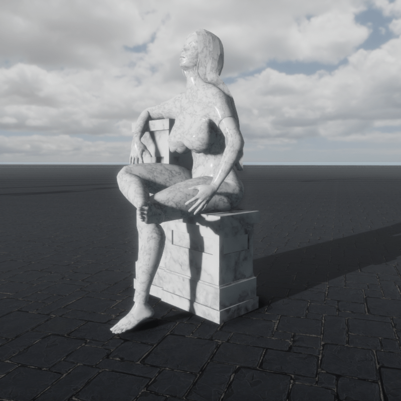 SITTING STATUES