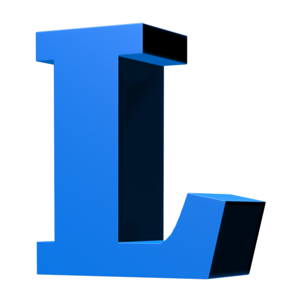 LOOT: Letter L (Blue)