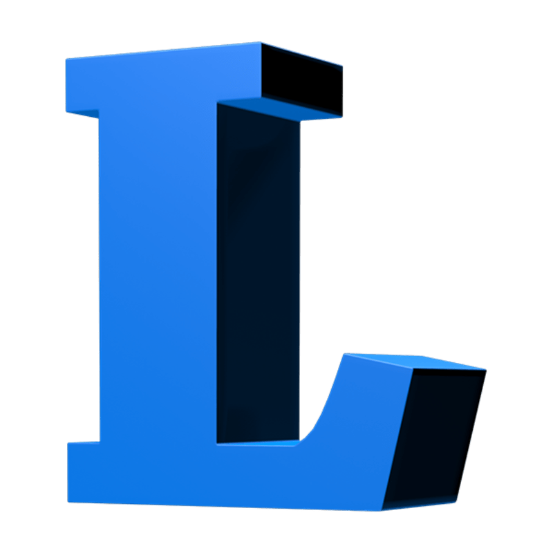 LOOT: Letter L (Blue)