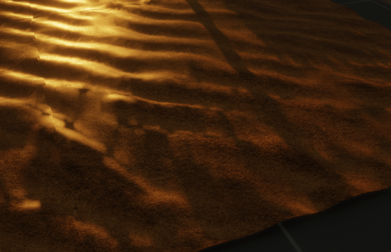 animated water surface