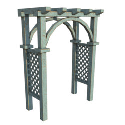 Wooden Garden Gate - Archway - old